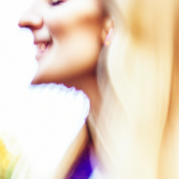 impressionist dreamy portrait