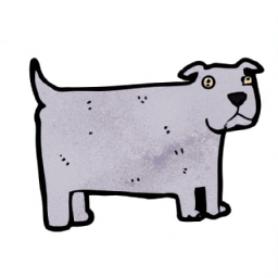 cartoon detailed dog