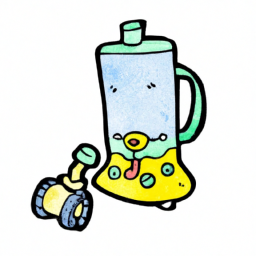 cartoon playful still life