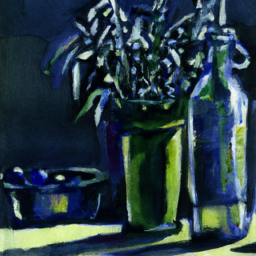 impressionist surreal still life