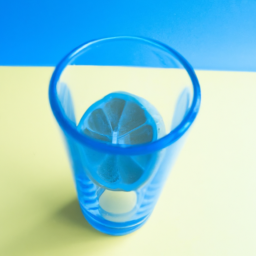 minimalist vibrant still life