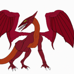 realistic detailed fantasy creature