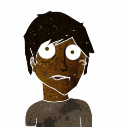 cartoon playful portrait