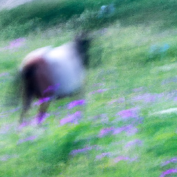 impressionist dreamy wildlife