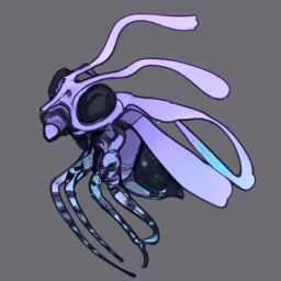 realistic vibrant fantasy creature