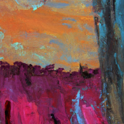 expressionist surreal landscape