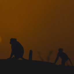 minimalist playful wildlife