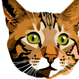 realistic detailed cat