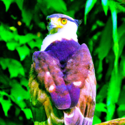 expressionist vibrant wildlife