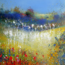 impressionist surreal landscape