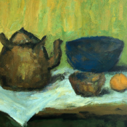 impressionist surreal still life