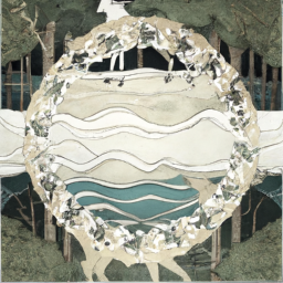 surrealist whimsical wildlife