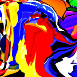 pop art surreal abstract